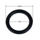 10pcs G1/4 Silicon Sealing Ring 2 Point Connector O Ring Washer Seal(Black)