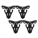 8Pieces Modern Metal Heavy-duty Hollow Out Sofa Cabinet Legs Furniture Legs