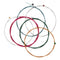 Orphee 6pcs/set Acoustic Guitar Strings Multi-color Copper Strings with Ful