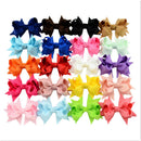 20x Baby&Kids Children Girl Bow Ribbon-Alligator Hair Clip-Hairpin AccessoriesLJ