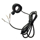 Black 22mm Thumb Throttle Twin Brake Lever Speed Governor ABS