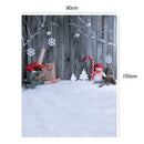 Snowman Photography Background Fabric Photo Props Studio Backdrop Decorate A
