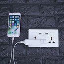 2.1A Wall Socket Dual USB Port Power Adapter Outlets Panel Universal Plug A