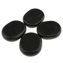 4 Pieces Lava Natural Stones with 6 Pieces Silicone Massage Vacuum Body and