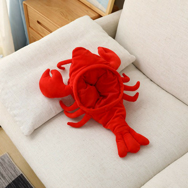 Girls Lobster Hats Headband Plush Hood Animal Hat Cap Headdress for Women Teens