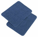 1 Pair Denim Blue Patch stickers Rectangle Patch Pieces in Denim Embellishm