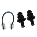 Swimming Diving Ear Plug + Nasal Splint Nose Clip Set EVA New