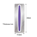 Stainless steel + plastic Cake Decorating Spatulas Cake Scrapers Pastry Cut M9P8