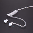 Covert Acoustic Tube Earpiece PTT MIC w/ Indicator Light for Baofeng Retevis
