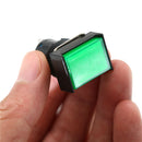 Momentary /Latching Push Button Switch Rectangular DC 12V/24V LED Light 5Pin .AU
