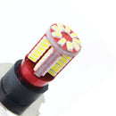 1 pair H3 4041 SMD 57 LED Bulbs XENON White 6000K Car Fog Light Lamp 12V-24
