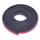 4M Z-Shape Car Door Rubber Weather Seal Strip EPDM Noise Insulation Weatherstrip