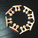 8pcs Adhesive Car Charger Line Holder USB Cable Car Clip Interior Accessori