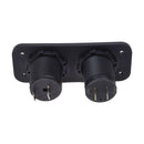Car Cigarette Lighter Socket Adapter Charger 2 USB Ports 12V For Car Auto M