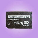 Micro SD TF to Memory Stick MS Pro Duo Reader For Adapter Converter