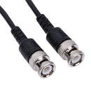 2pcs 110cm BNC Q9 to Dual Alligator Clip Oscilloscope Test Probe Leads