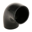 73mm/2.97" 90 Degree Elbow Silicone Turbo Hose Pipe Bend Intercooler Pipe Black