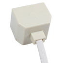 5X(Telephone RJ11 Male Line to Double RJ11 Female Jack Filter Splitter Ada V2J9)