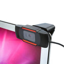 Webcam Auto Focusing USB 480P HD Video Web Camera w/Mic For Computer Desktop