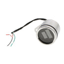 Universal Motorcycle 2 Fuel Tachometer Voltmeter Voltage LED Indicator