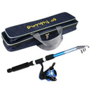 Beginner Children'S Fishing Rod Set Lightweight And Portable Retractable Fi C2S1
