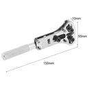 Three-Jaw Open Cover,Open Bottom Cover,Watch Repair Tool,Watch Opener,Three