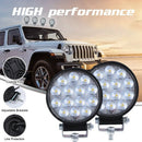 140W Round Car Headlights 14Led Cool White Light 4 Inch Car Work Light Led