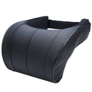 1Pcs Pu Leather Auto Car Neck Pillow Memory Foam Pillows Neck Rest Seat Hea