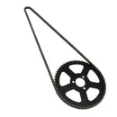 68T Rear Sprocket + 25H Roller Chain 68 Links + Engine T8F 6T Clutch Drum Gear