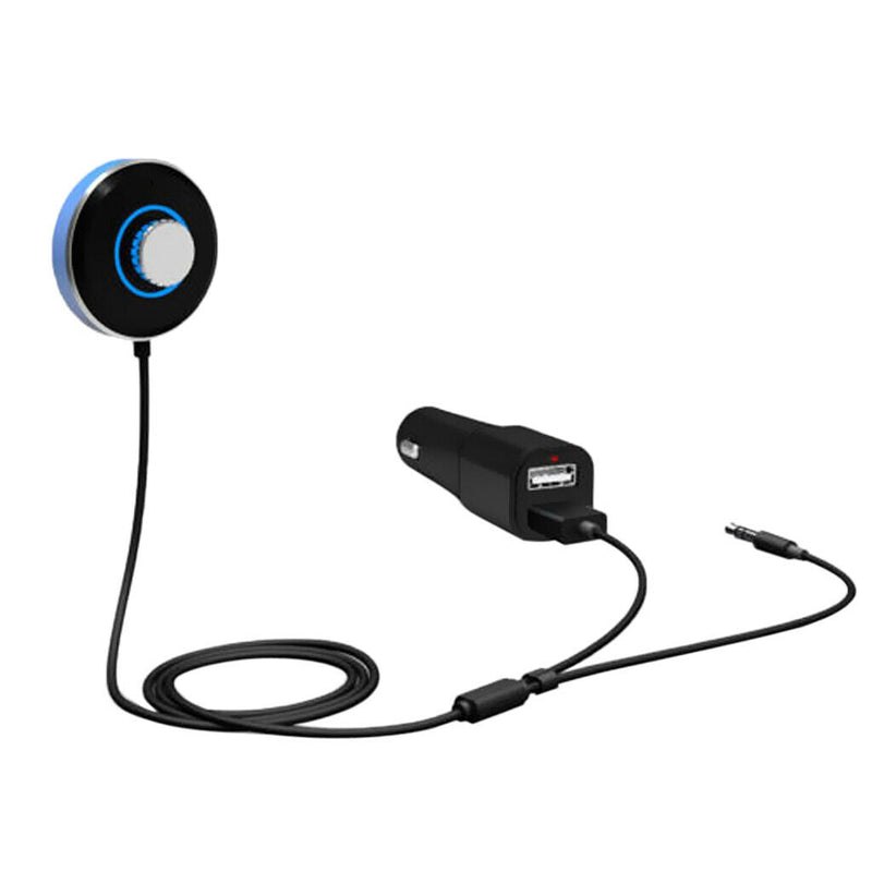 Wireless  4.0 Car Kit 3.5mm AUX Music Audio Receiver Car Charger