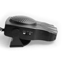 12V Auto Car Heater Fan 3 Outlets Windscreen Defrosts Defogger (200W Black)