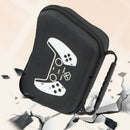 Portable EVA Hardshell Carrying Case Silkscreen Print for DualSense (Black) A