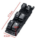 Car Front Left Driver Side Window Lifter Switch Control Panel for Hyundai S B6K6
