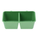 30Pcs 2in1 Bird Parrot Food Water Plastic Bowl Cups Pigeons Feeding Feeder