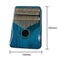 17 Keys Wooden Kalimba Mahogany Thumb Piano Percussion Instrument (Blue)