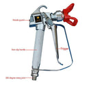 Red Durable Airless Paint Spray  High Pressure No Gas Spraying Machine