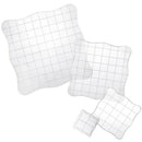 4Pcs/Set Stamps Pad Tools DIY Stamp Acrylic Block Pad with Grid Grip for Cl X2H3