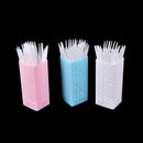 60Pcs Plastic Dental Picks Oral Hygiene 2 Way Interdental Brush Tooth P M&