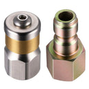 1/4 Inch Rotating Sewer Drain Nozzle Female NPT 5.5 Orifice 4,000 PSI, 1/4