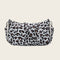 Women Nylon Handbags Shoulder Ladies Fashion Zipper Totes Bag (Leopard)
