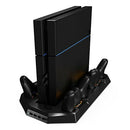 Vertical charge Stand Dual Cooler Fans For PS4 Playstation 4 Console contro