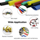530 Pcs Heat Shrink Flame Retardant Wire Cable Tubing Tube Sleeve Wrap Kits BNI