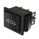 6-Pin Sunroof Locks Rocker Momentary Switch DPDT On/Off/On 12V for Car, 1Pcs