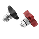 2pcs DC 48V Bus Bar M10 Positive Power Distribution Studs Terminal Blocks