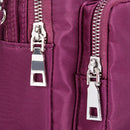 Simple Backpack Women'S Fashion Multi-Function Shoulder Messenger Bag Outdo
