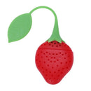 2pcs Silicone Tea Infuser Ball Pass Filter Tea Infuser Strainer Spoon Straw Z1J1