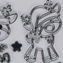 Christmas deer Transparent Silicone Clear Stamp Scrapbook Embossing Album Dec 3C