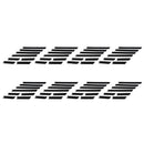 9 Sets Car Door Edge Guards Trim Moldings Protection Strip Scratch Protector Set