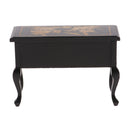 2Pcs 1/12 Scale Wooden Table with Drawer Simulation Bedroom Furnishings