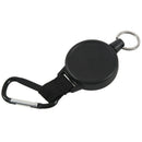 Heavy Duty Retractable Key Chain & Badge Reel Holder Carabiner Clip -